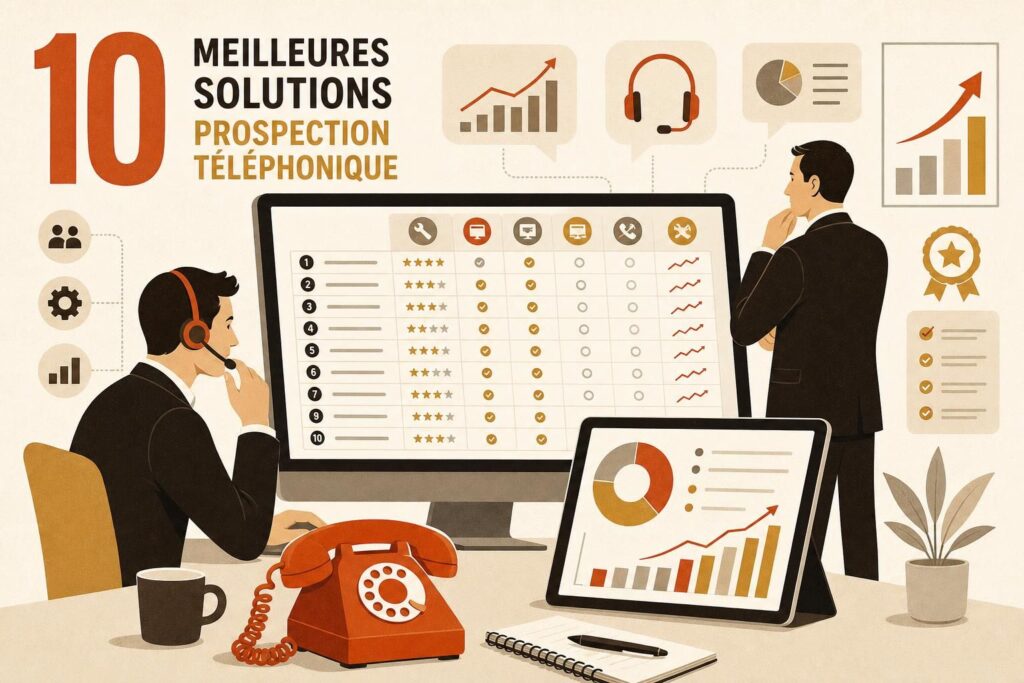 Logiciel Prospection Téléphonique : Comparatif des 10 Meilleures Solutions