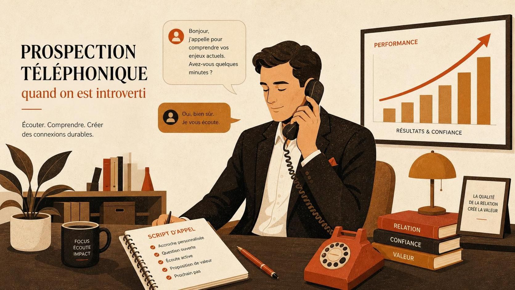 découvrez des méthodes et conseils efficaces pour prospecter par téléphone tout en respectant votre nature introvertie, afin de réussir vos appels commerciaux en toute confiance.