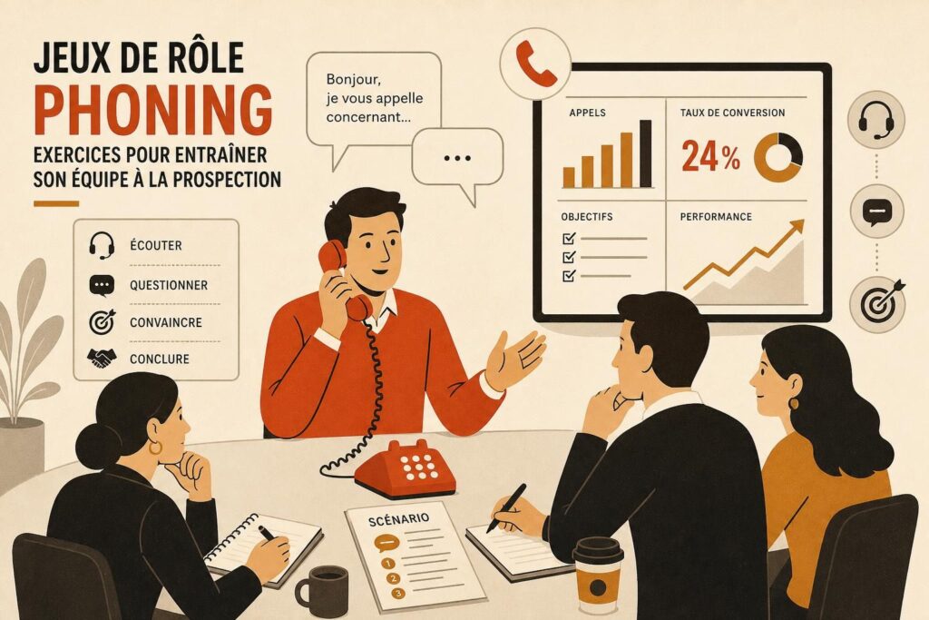Jeux de Rôle Phoning : Exercices pour Entraîner son Équipe à la Prospection