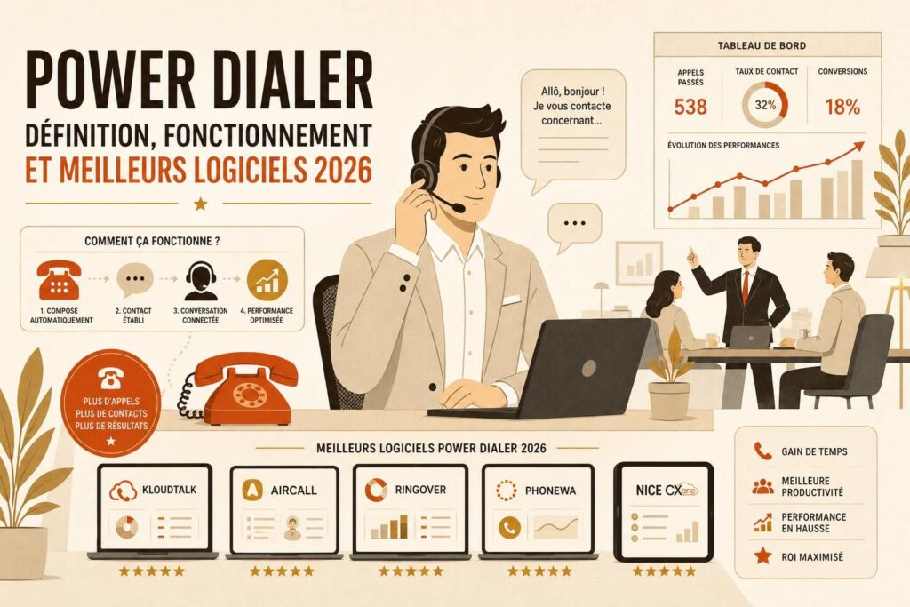 Power Dialer : Définition, Fonctionnement et Meilleurs Logiciels 2026