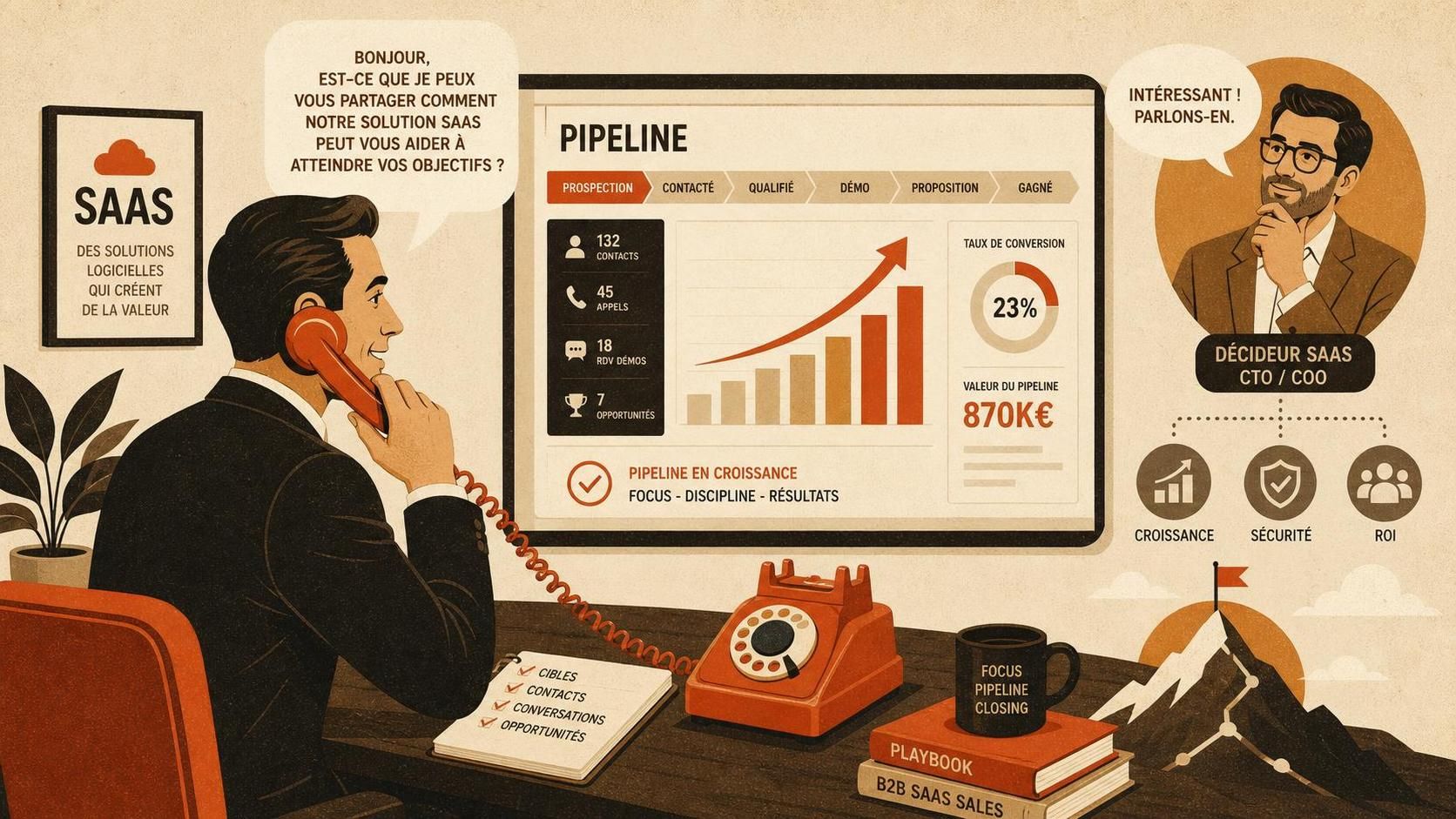 découvrez les meilleures stratégies de prospection téléphonique saas pour les éditeurs de logiciels b2b. maîtrisez le cold calling efficace et augmentez votre acquisition client.