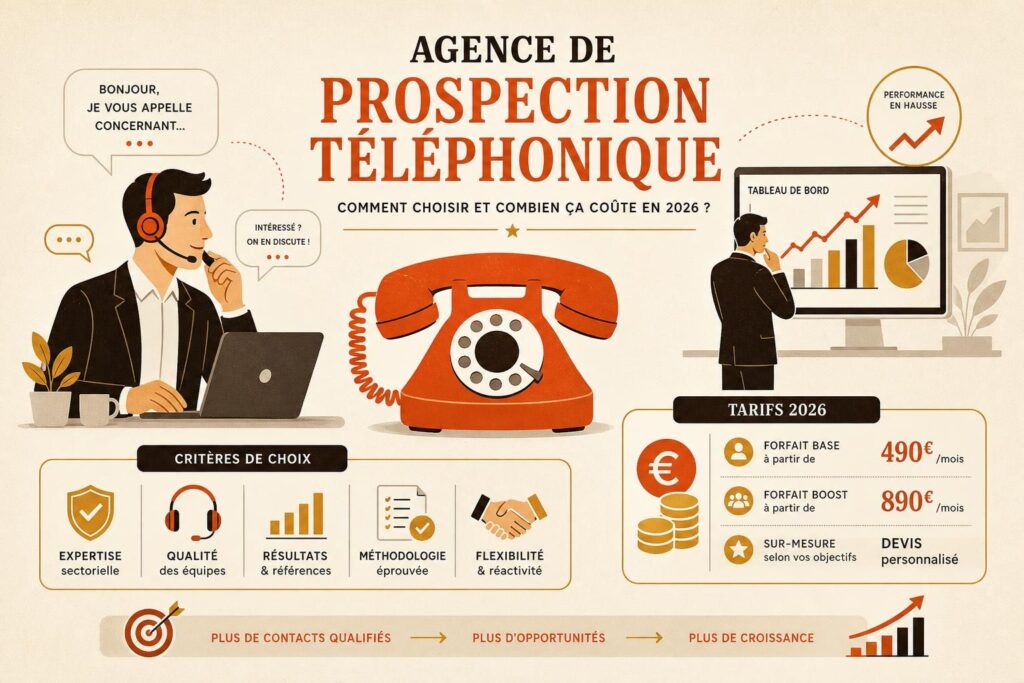 Agence de Prospection Téléphonique : Critères de Choix et Tarifs 2026