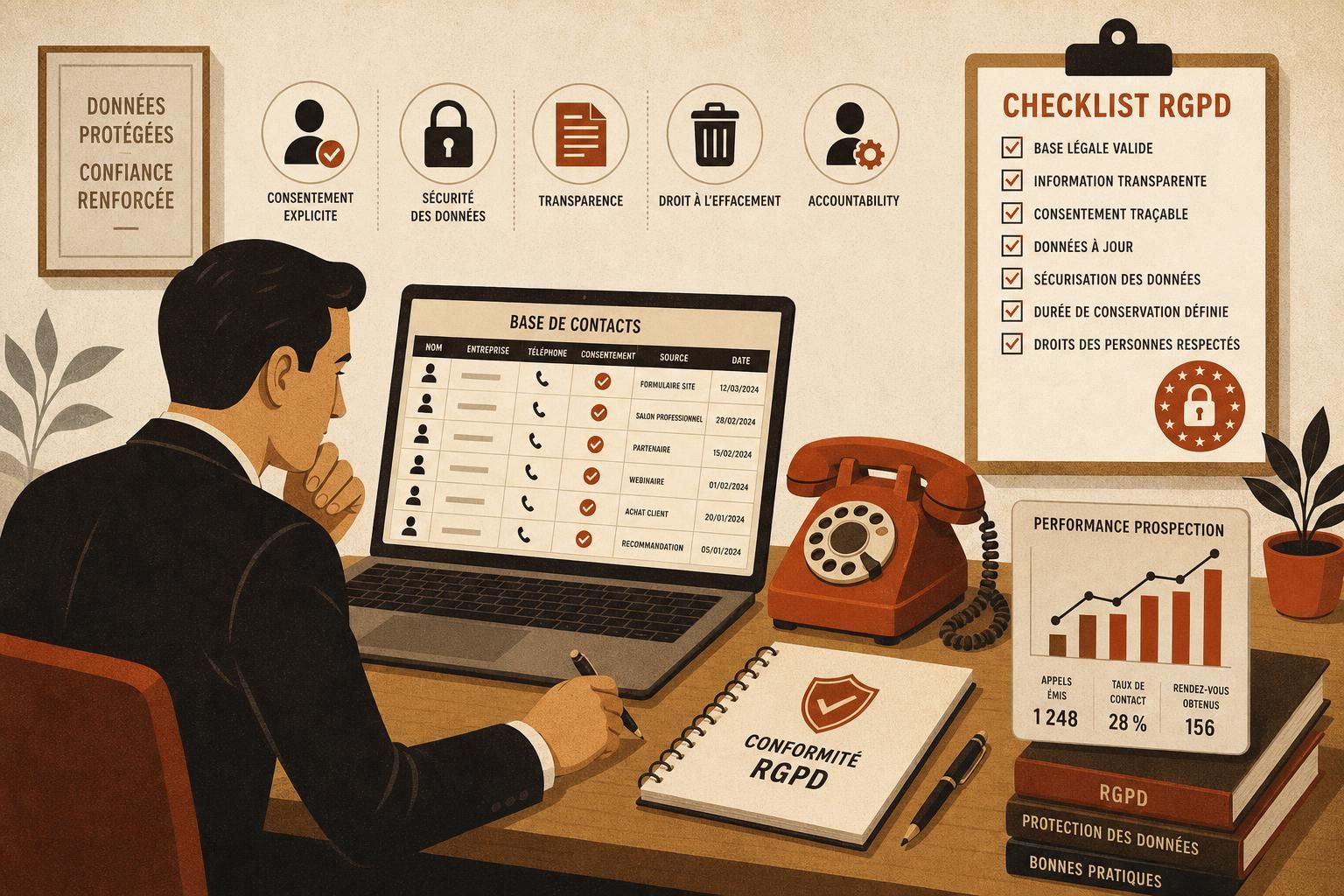 découvrez comment constituer un fichier de prospection téléphonique conforme au rgpd pour assurer la protection des données personnelles et optimiser vos campagnes marketing.