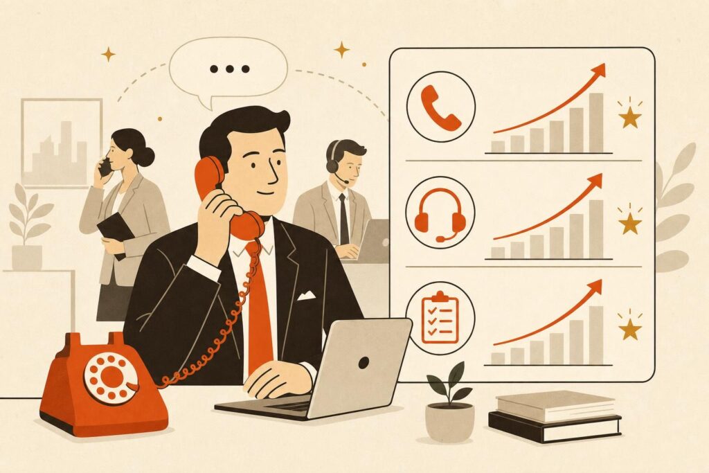 Indicateurs Phoning : Différence entre Appels Passés, Décrochés et Qualifiés