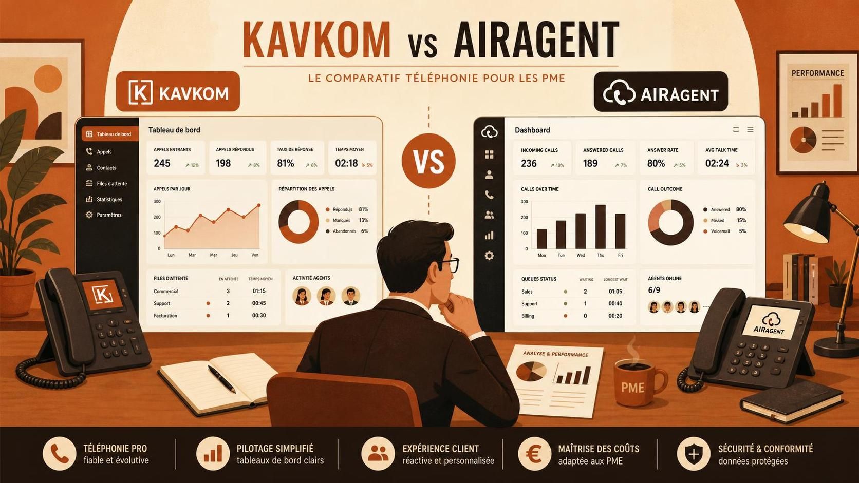 découvrez notre comparatif complet entre kavkom et airagent en 2026 pour faire le meilleur choix. analysez fonctionnalités, tarifs et performances pour prendre une décision éclairée.