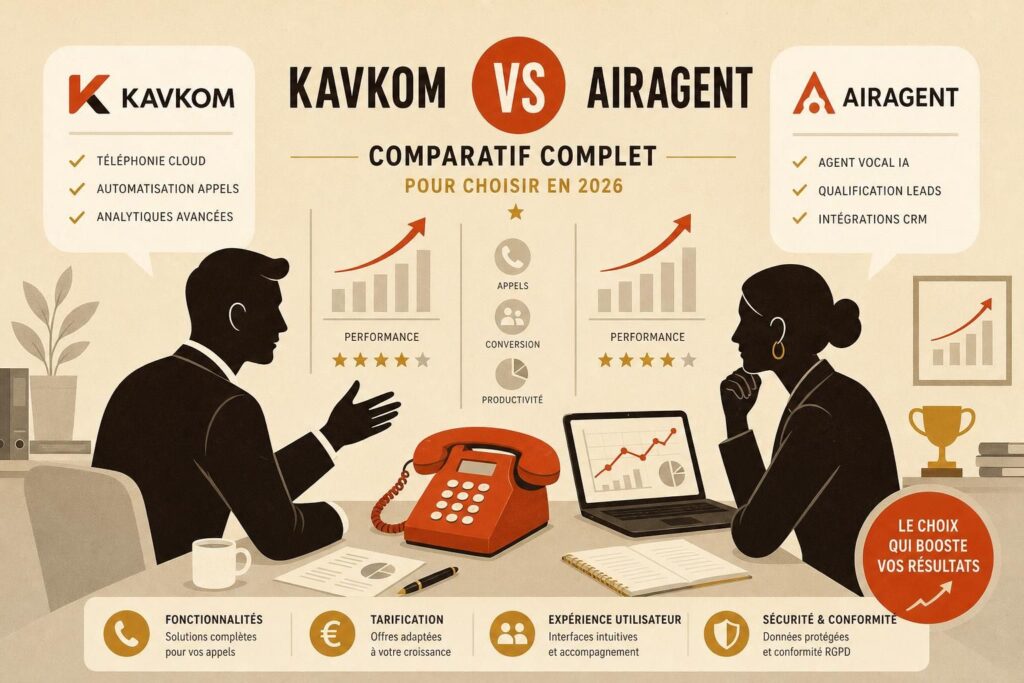 Kavkom vs AirAgent : Comparatif Complet pour Choisir en 2026