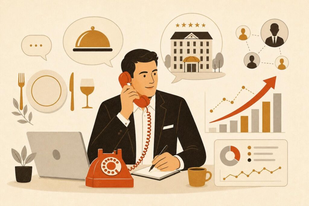 Phoning Restauration : Prospecter Restaurateurs et Groupes Hôteliers en 2026