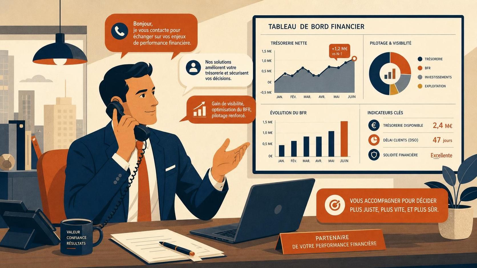 optimisez votre prospection téléphonique en finance pour atteindre efficacement les daf et responsables financiers. découvrez des stratégies ciblées pour un démarchage réussi.