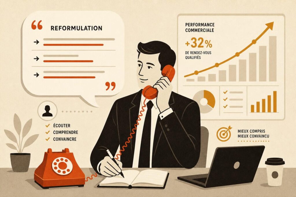 Reformulation Téléphonique : Technique Clé pour Convaincre ses Prospects