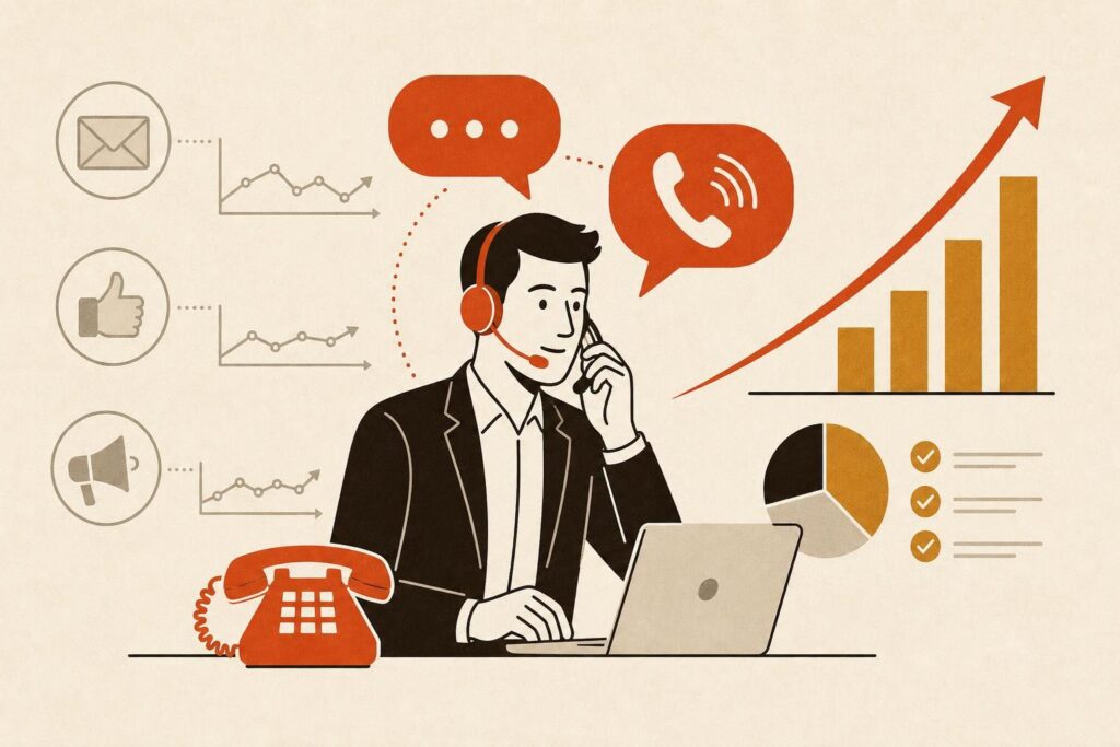 Avantages de la Prospection Téléphonique vs Autres Canaux en B2B