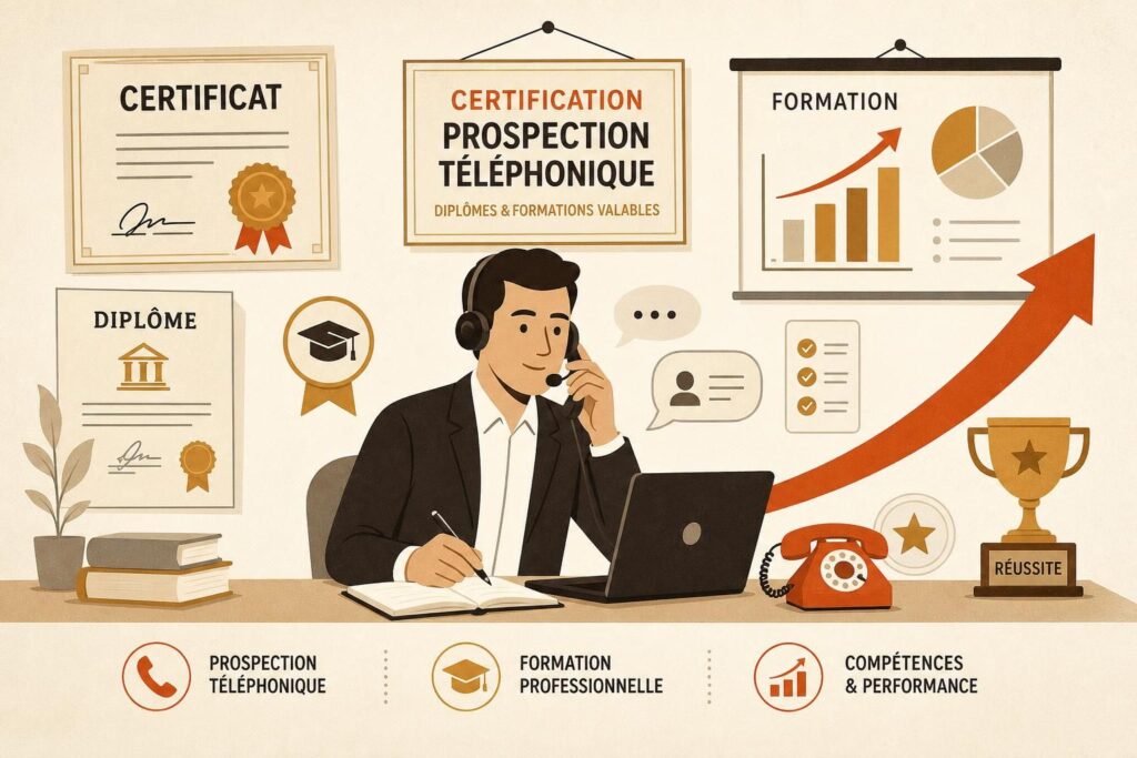 Certification Prospection Téléphonique : Quels Diplômes et Formations Valables