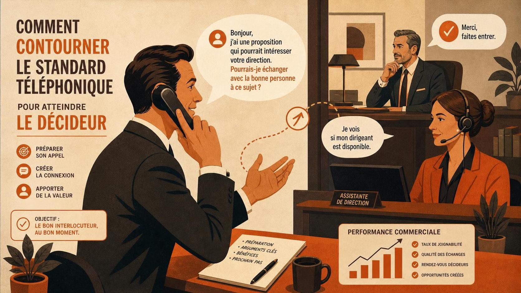 découvrez des méthodes efficaces pour contourner le standard téléphonique et joindre directement le décideur, afin d'améliorer vos chances de succès dans vos démarches professionnelles.