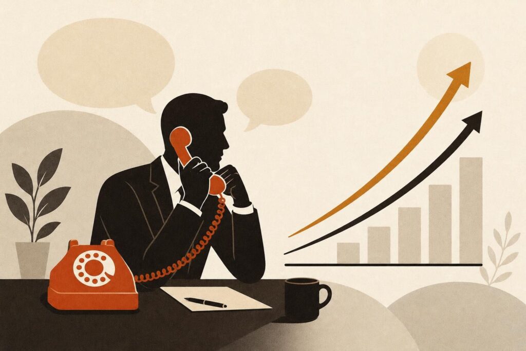 Silence Stratégique au Téléphone : Pourquoi Se Taire Vend Plus