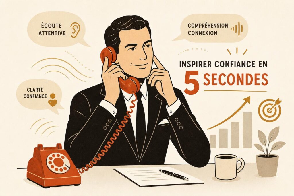 Voix et Posture au Téléphone : Comment Inspirer Confiance en 5 Secondes