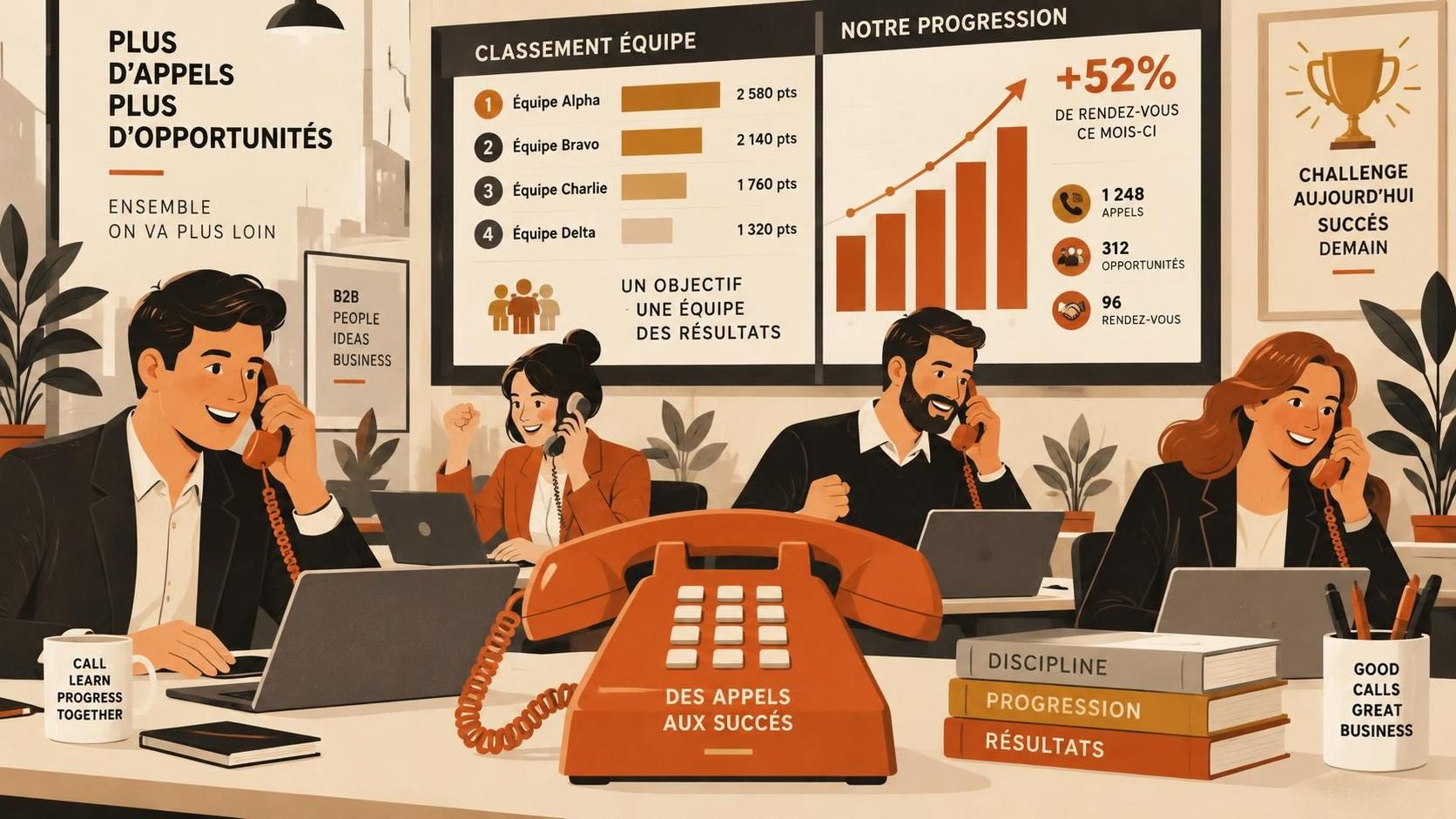 découvrez comment la gamification du phoning motive vos équipes commerciales grâce à des challenges stimulants et améliore leurs performances.