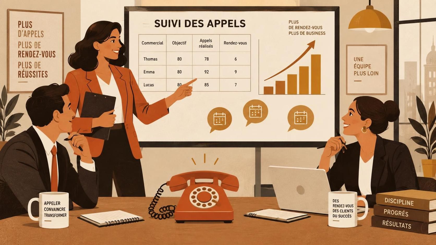 découvrez comment définir des quotas de phoning réalistes et motivants pour piloter la performance et atteindre les objectifs de votre équipe commerciale.